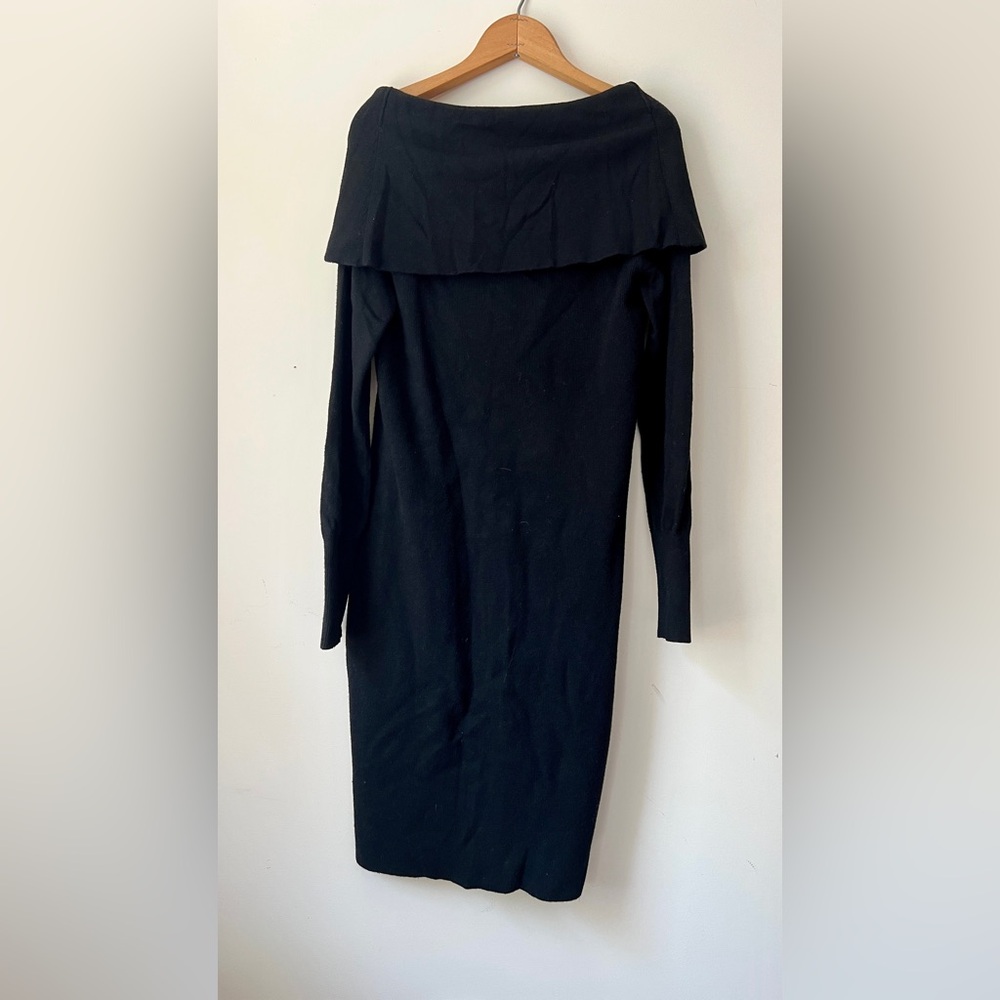 Ann Taylor Off-The-Shoulder Sweater Dress